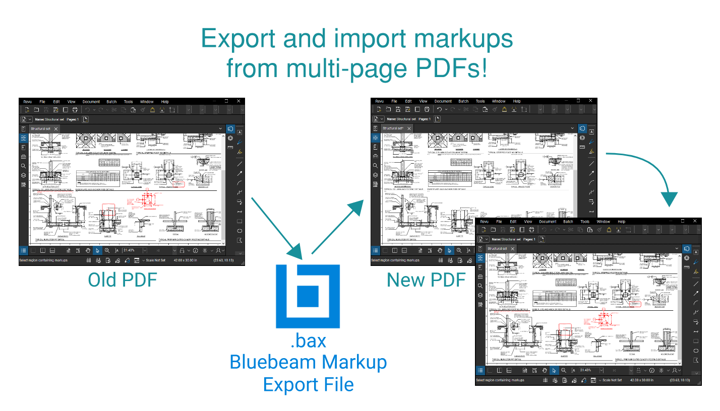 Exporting and Importing Markups Bluebeam Tips and Tricks